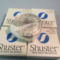 Shuster Precision Bearings Set of Four 6303 ZZJEM