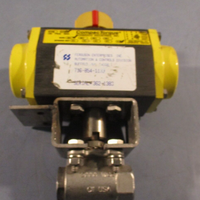 Conbraco CTS 20 6 Compactorque Pneumatic Valve Actuator w/ 1/2" CF8M 2000 WOG