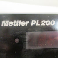 Mettler PL200 Top Loading Digital Balance Scale 699978 240V 121/8" Long