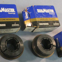 SealMaster ER-18T Ball Bearing Insert Gold Line 1-1/8" Bore 2-1/2" OD Lot of 3