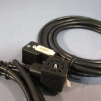 LOT OF 2 PARKER CABLE FOR SOLENOID VALVE CG1N02VL1C023-N
