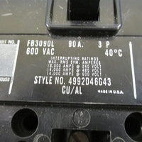 Westinghouse FB3090L Circuit Breaker  Used