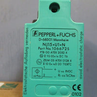 Pepperl+Fuchs 106672S Proximity Switch Sensor NJ15U1+N