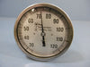 Miller Company Inc 1848-251 0-125 F Thermometer 9" Lg Stem 5" Dial