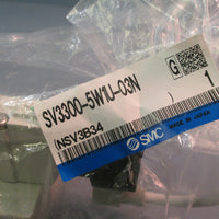 SMC Corporation SV33005W1U03N Solenoid Valve (NSV3B34) w/Subplate