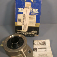 SealMaster Stainless Steel 3Bolt Flange Mount Ball Bearing 1.25 FB20TC CR