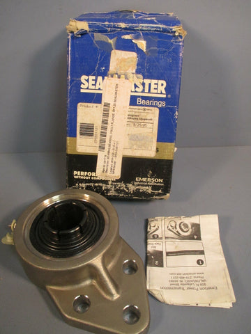 SealMaster Stainless Steel 3Bolt Flange Mount Ball Bearing 1.25 FB20TC CR