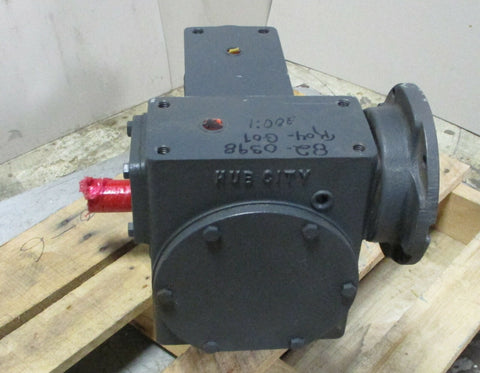 Hub City 022070818 4504 Gear Reducer Gearbox 200:1 Ratio, Style RAL