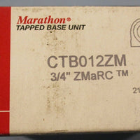 MRC Marathon CTB012ZM Pillow Block Bearing 3/4" Bore 3" Length 25/8" Height