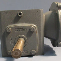Boston Gear F715-10X-B5-G-T3 Worm Gear Speed Reducer 10:1 3/4" Shaft Dia
