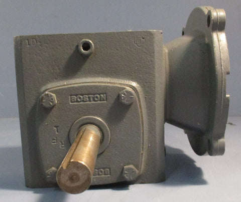 Boston Gear F715-10X-B5-G-T3 Worm Gear Speed Reducer 10:1 3/4" Shaft Dia