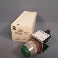 Allen Bradley Green Push Button Series A 800MRB1