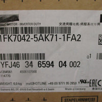 Siemens 1FK70425AK711FA2 Electric Servo Motor 3PH FACTORY SEALED