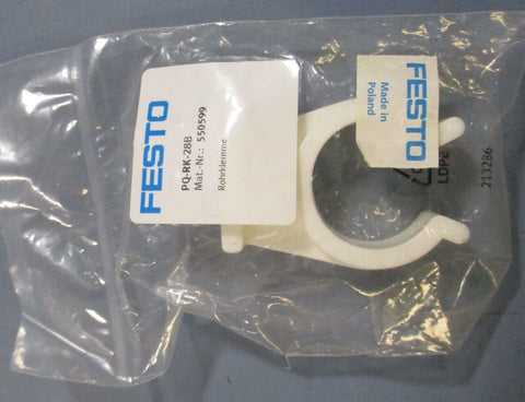 (Lot of 23) Festo PQ-RK-28B Pipe Clamp 550599 PQRK28B
