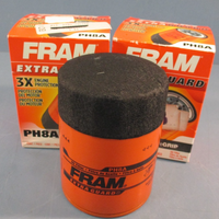 Lot of (2) FRAM Extra Guard PH8A, 10K Mile Change Interval Spin-On Oil Filter
