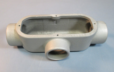 Appleton T68 Conduit Body 2" 3 Port FM8 Grayloy Iron T Body  NWOB