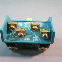 Allen Bradley 800TXAR Series A Logic Reed Contact Block