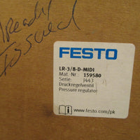 FESTO 159580 AIR PRESSURE REGULATOR LR3/8DMIDI