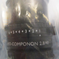 Schneider Kreuznach APOComponon 12 40/2.8 Lens 40mm Focal Length