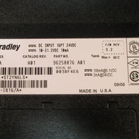 Allen Bradley 1756IB16/A DC Input Module 16PT 24VDC Cat Rev. H01