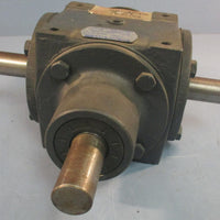 Hub City 0221-13181-806 Right Angle Gear Reducer 1:1 Ratio Model 66M Style GG