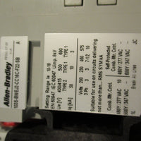 AllenBradley Starter & Circuit Breaker Assembly 103SBWEJ2CC16CF22SB