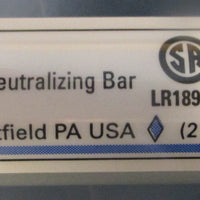Simco MEJ Shockless Static Neutralizing Bar 61/4" Long 7000V RMS Work