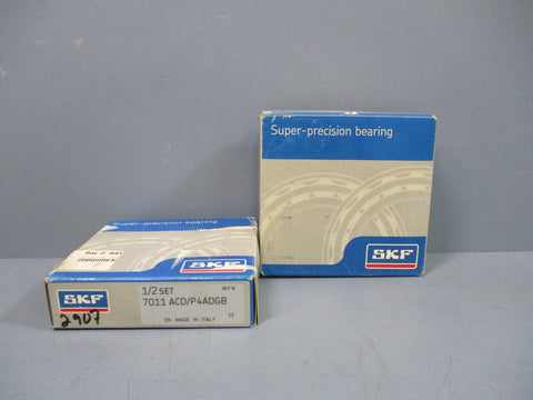 SKF 7011 ACD/P4ADGB SuperPrecision Bearing Set of 2