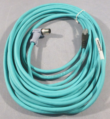 Turck WSSDVRJ45S44110M Industrial Ethernet Cable U73891 10m Long