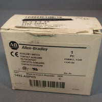 AllenBradley Auxiliary Contact Ser. C 0.5/2A, 110/230V 1492ASPH3