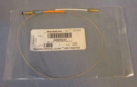 Waters Critical Clean 430002242 Capillary Tube Tubing w/ Frit 25u x 18"