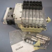 FESTO MANIFOLD VALVE TERMINAL ASSEMBLY VTSAFB 50EF33GCQPS44PNVSM3AKKJKG