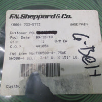 F.N.Sheppard & Co. FXH5004.75AE Endless Belt ¾"W x 151"L NEW