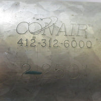 Lot of 3 Conair 412 312 6000 2.250" Pipe Compression Coupling 6" Long 3 Bolt Use