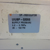 SMC EP Regulator Model UIUSP02055 0.20.7 MPa / 29102 PSI Supply Pressure
