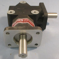 Crown Zero-Max C204806 Two-Way Right Angle Gearbox 2:1 Ratio 3/4" Shaft Dia