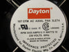 Dayton 3LE74 Axial Fan 230V 60Hz 1 Phase 4-11/16 In Width 107 CFM