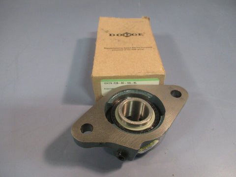 DODGE 124174 FLANGED BLOCK BEARING F2B-SC-100-NL