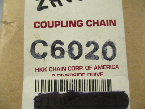 HKKChain C6020 Stainless Steel Coupling Chain W/ ANSI 6 Connector