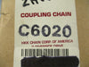 HKKChain C6020 Stainless Steel Coupling Chain W/ ANSI 6 Connector