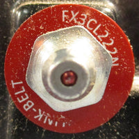 Rexnord Link Belt FX3CL222N 2-Bolt Flange Block Ball Bearing Unit 1-3/8" Bore