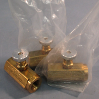 Lot of (3) Deltrol Fluid Products N20B PneuTrol Check Valve