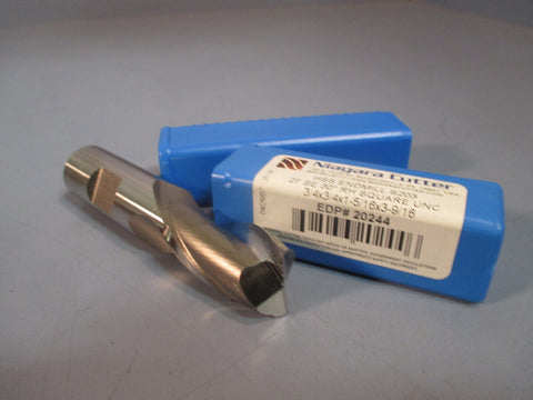 Niagara Cutter 3/4" HSS End Mill Square 2 Flute 3/4x3/4x15/16x39/16 EDP# 20244