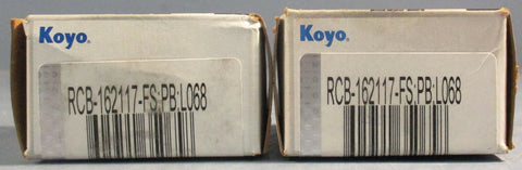 Koyo RCB-162117-FS L068 Needle Roller Bearing 25mm ID 33mm OD 27mm W Lot of 2