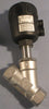 Burkert 2000 Pneumatic Valve 00454621 Pilot 65-145PSI 2-Way Solenoid PTFE SS