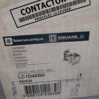 Schneider Electric, SquareD Contactor 18.5 KW LC1D40BD