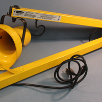 Fostoria DKL60VA, Pivot, Bracket Mounted, Incandescent, Yellow 120V  Dock Light