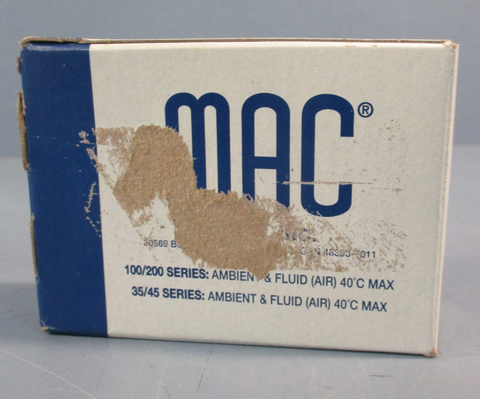 MAC PR92CD0AA Pneumatic Valve, Pressure Regulator 0120 PSI