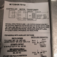 Honeywell 120V 50/60Hz 15VA 150 lbin Modutrol IV Motor M7284A1012