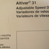 Telemecanique Altivar 31 AC Drives Instruction Material CD ROM & Booklet